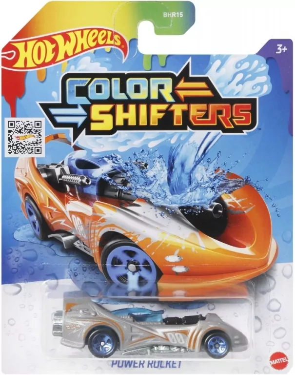 Hot Wheels Auto zmieniające kolor Torque Twister - tantis.pl
