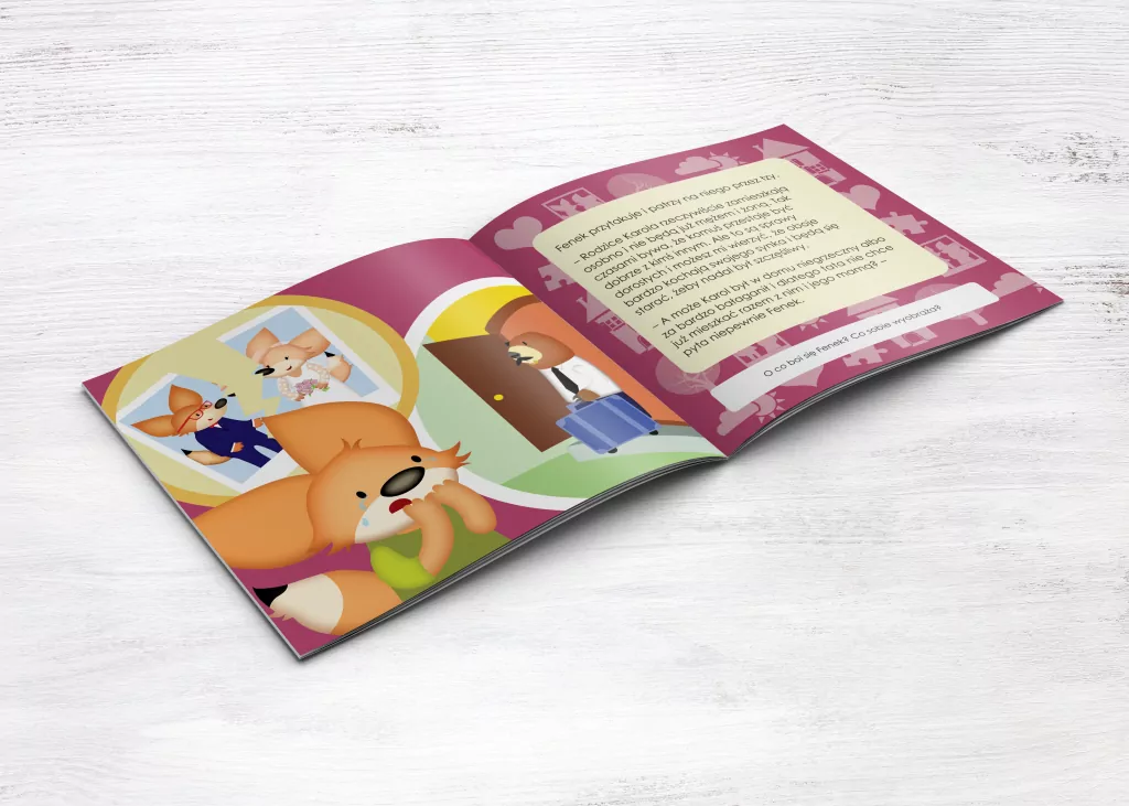 Rozstanie rodziców. Trudne sprawy. Przygody Fenka - tantis.pl