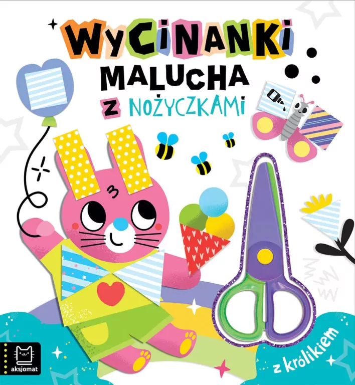 Wycinanki malucha z nożyczkami. Z królikiem - tantis.pl