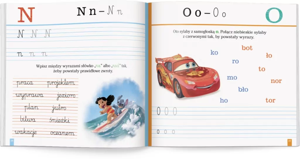 Disney Uczy. Przygoda z Czytaniem. Elementarz - tantis.pl