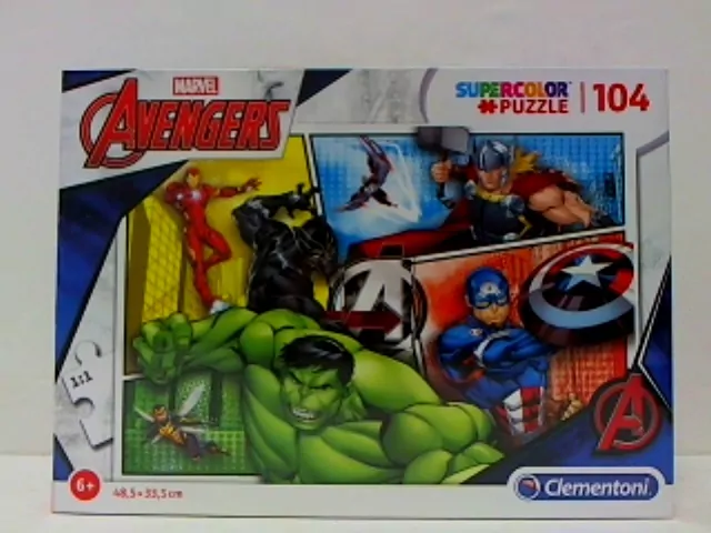 Puzzle Super Color 104. Marvel Avengers - tantis.pl
