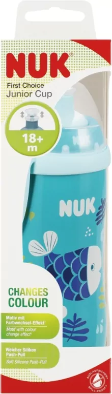 NUK. Junior Cup. Kubek. 300 ml. 18 miesięcy. Rybka - tantis.pl