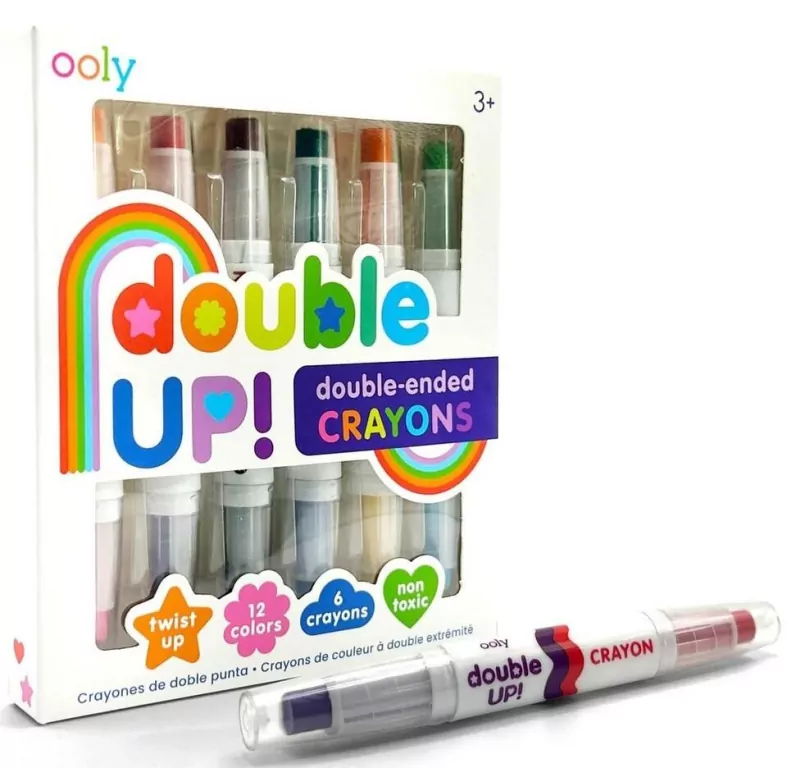 Kredki Dwustronne Double Up 6szt - tantis.pl