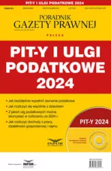 Pity i ulgi podatkowe 2024. Podatki 2/2025