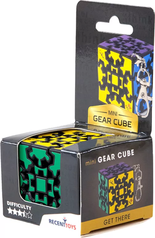 Mini Gear Cube łamigłówka brelok Recent Toys - tantis.pl