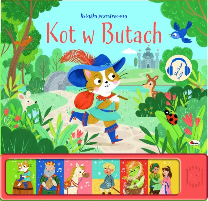 Kot w butach. Słucham baśni - tantis.pl