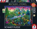 Puzzle 1000 Michael Fishel Baśniowy świat - tantis.pl