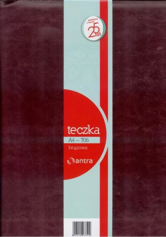 Teczka A4 706 brązowa ANTRA - tantis.pl