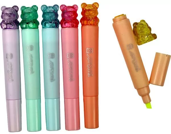 Zakreślacze mini 6 kolorów - tantis.pl