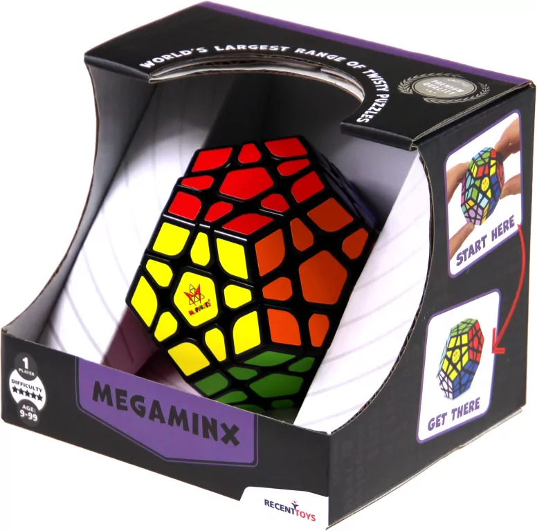 Megaminx - łamigłówka Recent Toys - poziom 5/5 G3 - tantis.pl