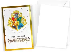 Karnet urodziny Harry Potter