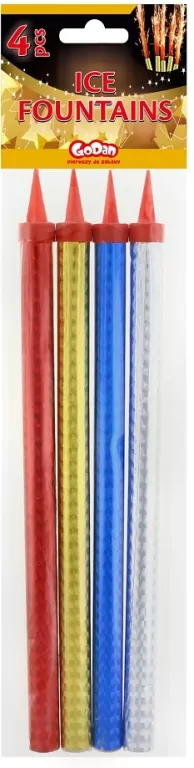 Fontanny party holograficzne 25cm fth25/4 - tantis.pl