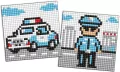 Diamentowa mozaika naklejka Kids - Oficer policji - tantis.pl
