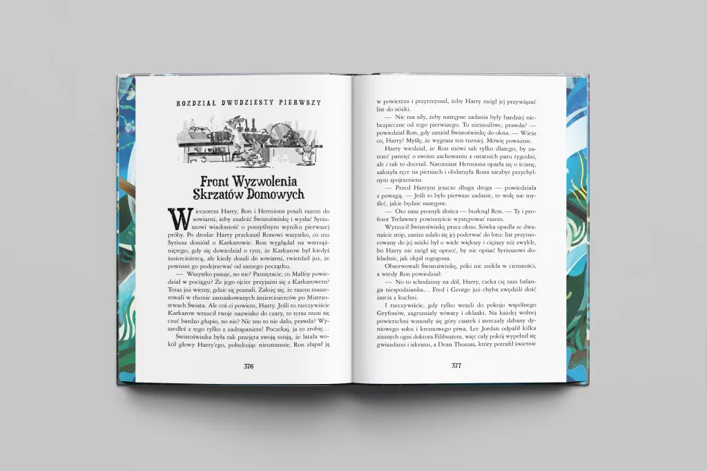 Harry Potter i Czara Ognia (barwione brzegi) - tantis.pl