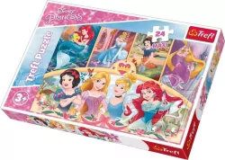Puzzle 24 maxi. Disnay Księżniczki. Magia wspomnień 14294
