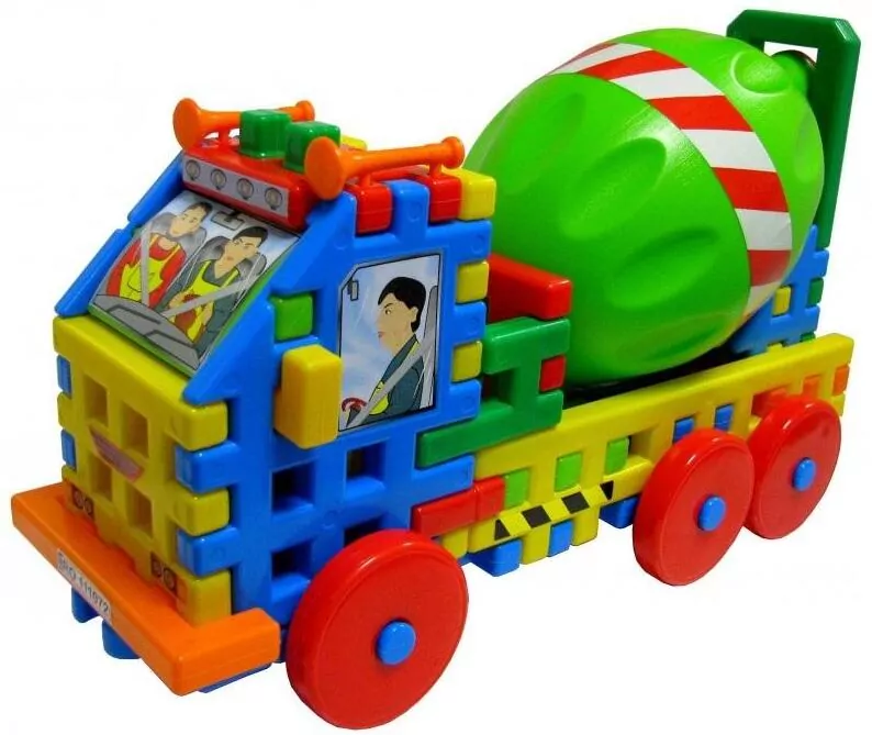 Klocki konstrukcyjne. Betoniarka - tantis.pl