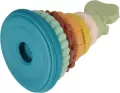 Piramidka edukacyjna pastel mix BAM BAM - tantis.pl
