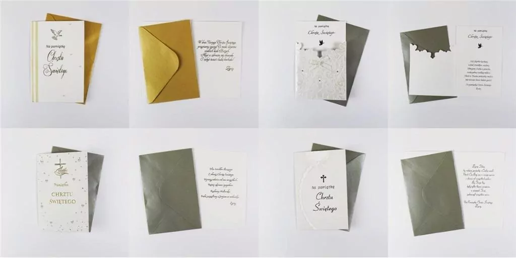 Karnet. Chrzciny 1. Mix - tantis.pl