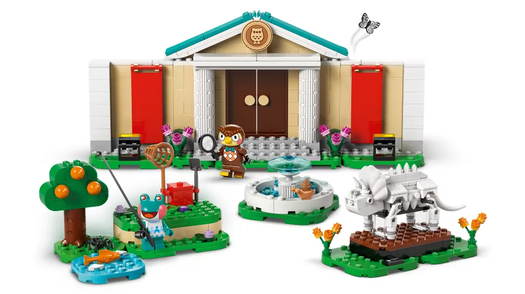 LEGO®Animal Crossing.  Blathers i kolekcja muzealna 77056 - tantis.pl