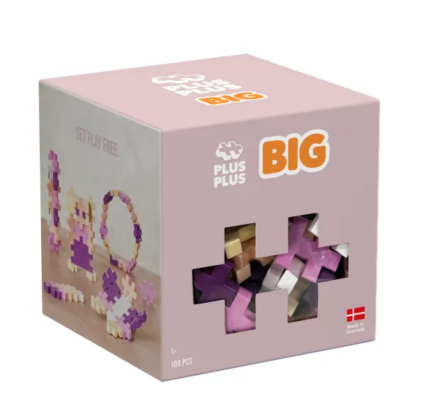 Big Zestaw Bloom 100 Elementów. Plus-Plus - tantis.pl