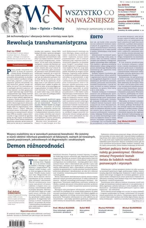 Wszystko, co Najważniejsze nr 6 - tantis.pl