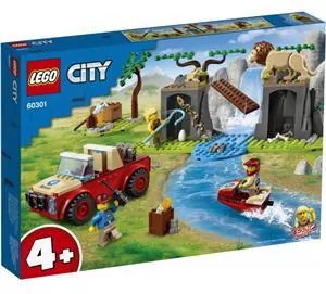 LEGO® City. Terenówka ratowników dzikich zwierząt. 60301 - tantis.pl