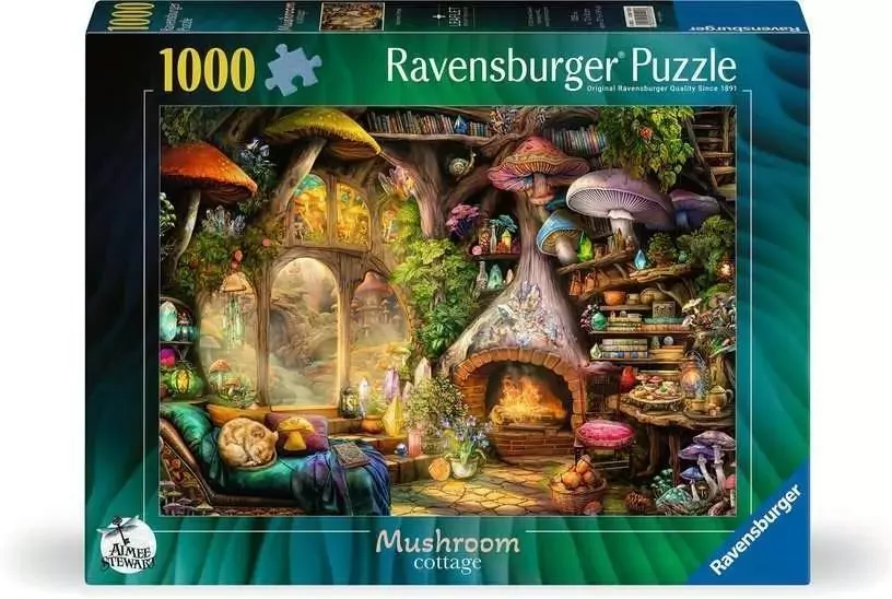 Puzzle 1000. Chatka grzybów - tantis.pl