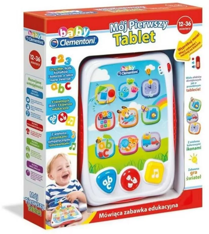 Mój pierwszy tablet. Mówiąca zabawka edukacyjna - tantis.pl
