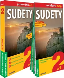 Sudety 2w1 przewodnik + mapa
