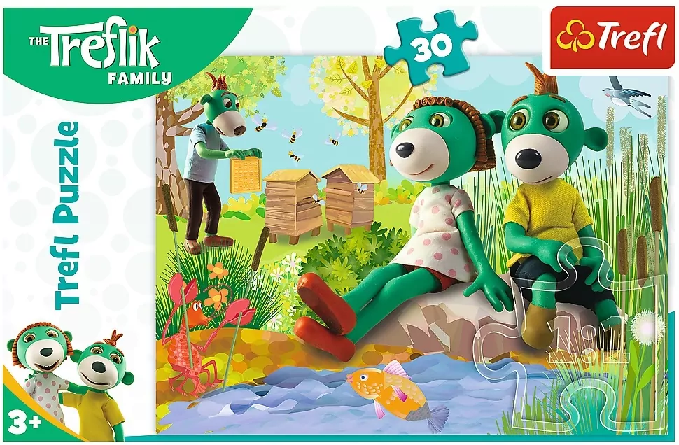 Puzzle 30. Trefliki nad stawem - tantis.pl