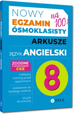 Nowy Egzamin ósmoklasisty. Język angielski arkusze