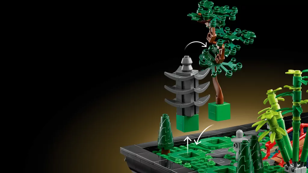 LEGO® Icons. Zaciszny ogród. 10315 - tantis.pl