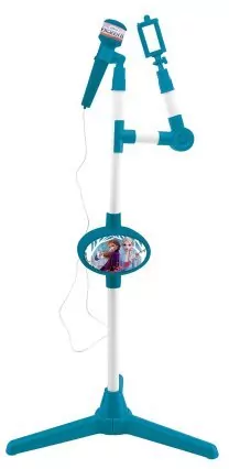 Mikrofon ze świecącym statywem. Frozen - tantis.pl