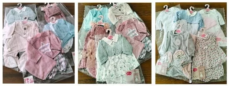 Zestaw ubranek dla lalek 42cm MIX - tantis.pl