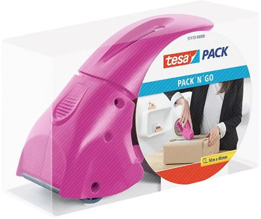 Dyspenser Tesa PACK' N' GO różowy - tantis.pl