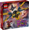 LEGO® Ras i burzowy superodrzutowiec Arina 71833 - tantis.pl