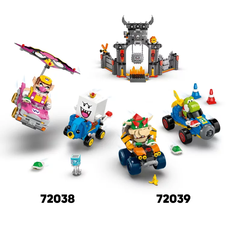 LEGO® Super Mario.  Mario Kart™ — Interaktywna figurka LEGO® Mario™ i Standard Kart 72043 - tantis.pl