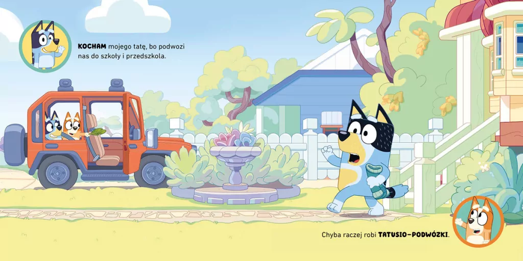 Bluey. Mój tata jest świetny - tantis.pl