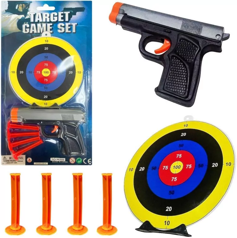Pistolet strzałki tarcza - tantis.pl