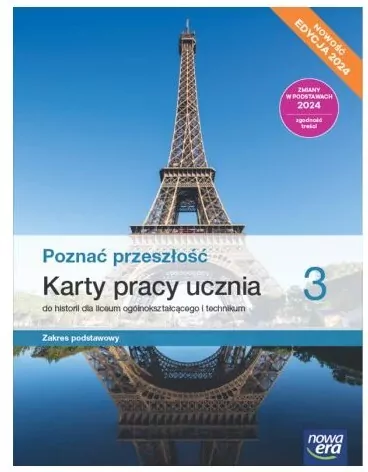 Poznać przeszłość 3. Karty pracy ucznia do historii dla liceum i technikum. Zakres podstawowy - tantis.pl