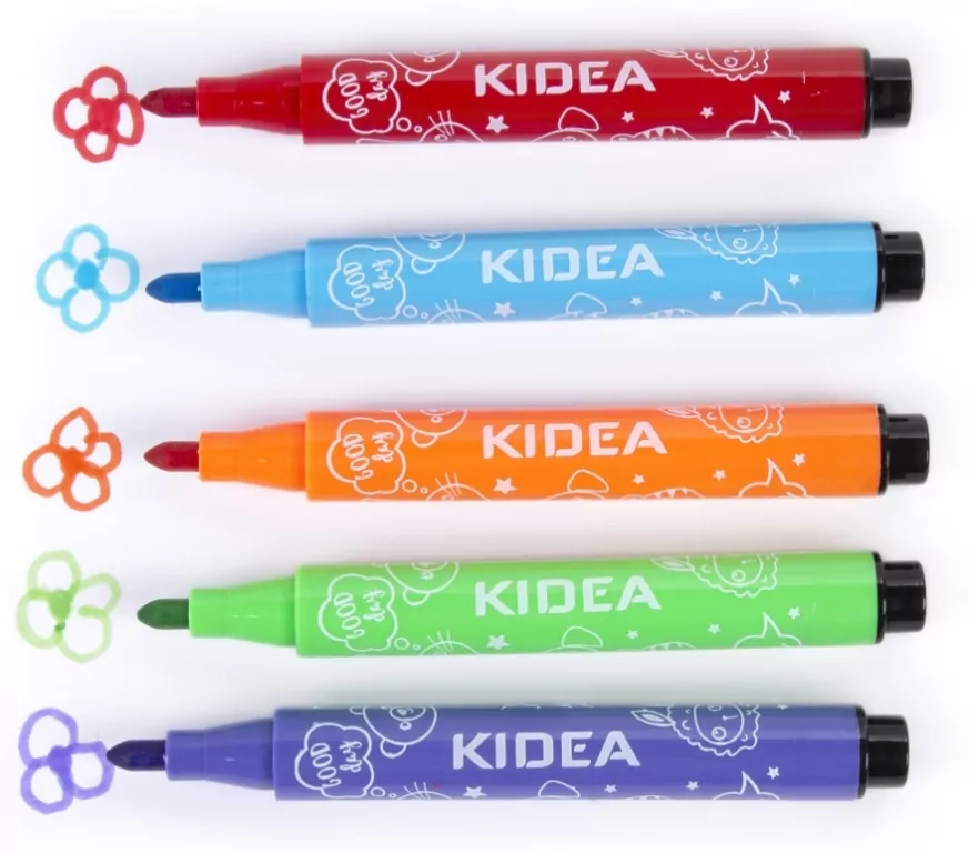 Flamastry Jumbo. 12 kolorów - tantis.pl