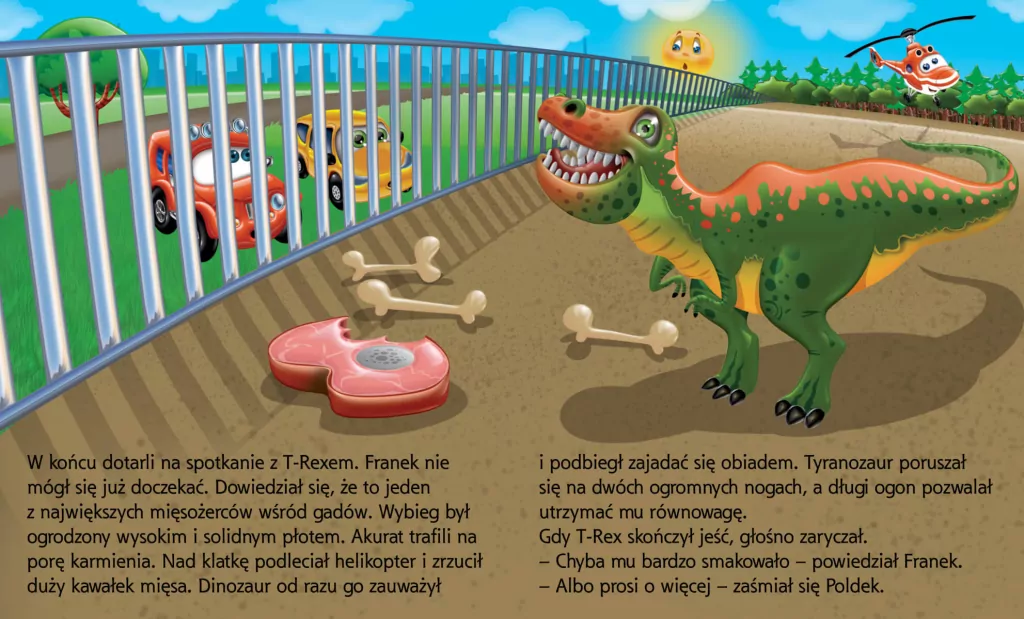 Dinozaury. Samochodzik Franek - tantis.pl