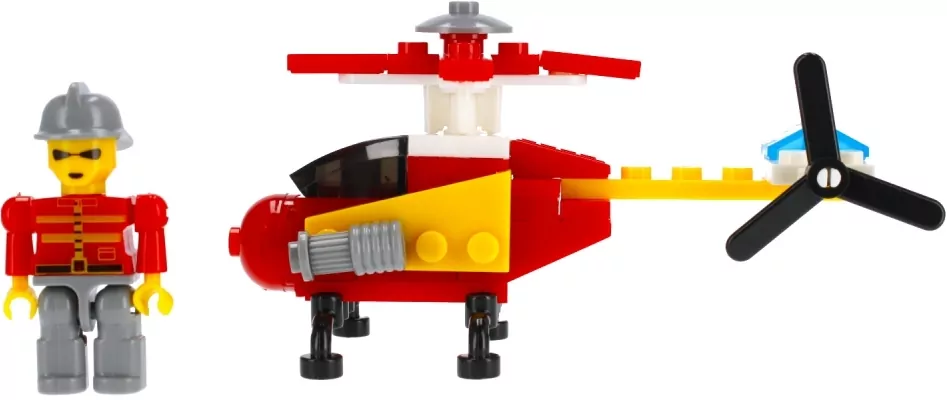 Klocki konstrukcyjne. Straż mix - tantis.pl