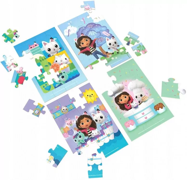 Koci Domek Gabi Puzzle 4w1 6067990 p3 Spin Master - tantis.pl