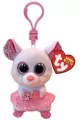 Beanie Boos Nina Biała ballerina mysz 8,5 cm - tantis.pl