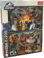Puzzle 2x200 Prehistoryczny świat TREFL - tantis.pl