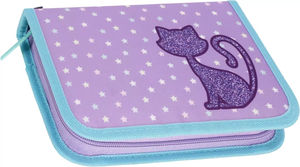 PIORNIK 1ZAM 2KLAP GLITTER CAT STK-35 PB 12/48 - tantis.pl