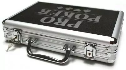 Pro Poker. 200 żetonów w aluminiowej walizce - tantis.pl