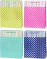Torebka Lux 26x32x10cm kropki mix ROZETTE. 1 sztuka - tantis.pl