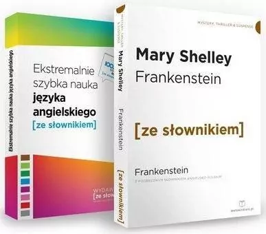 Pakiet Frankenstein i Ekstremalnie szybka nauka języka angielskiego - tantis.pl